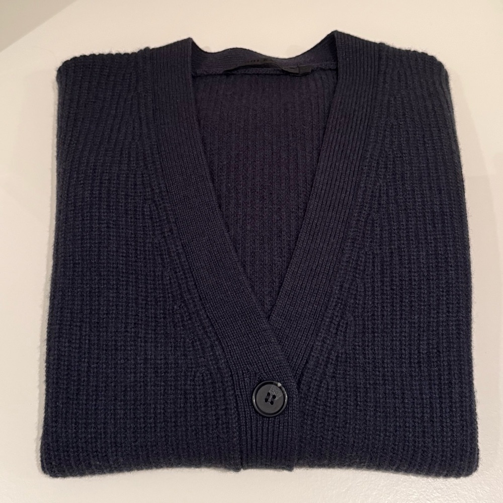 Jenni Kayne cocoon cardigan - heather navy - XS